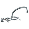 Chicago Faucet Manual 3" - 8-3/8" Mount, Sink Faucet, Chrome plated 445-L9VPCABCP