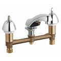 Chicago Faucet Manual 8" Mount, Bathroom Faucet, Chrome plated 404-VLEHAB