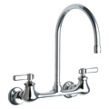 Chicago Faucet Manual 7-1/4" - 8-3/4" Mount, Hot And Cold Water Sink Faucet, Chrome plated 540-LDGN8AE3ABCP