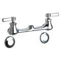 Chicago Faucet Manual 8" Mount, Sink Faucet, Chrome plated 540-LDLESAAB