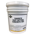 Sakrete Concrete Mix, 50 lb, Pail, Gray, 28 day Full Cure Time 120019