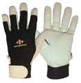 Impacto Anti-Vibration Gloves, Leather, L, PR US41340