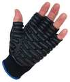 Impacto Anti-Vibration Gloves, Half, XL, PR VI4748