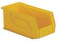 Lewisbins 30 lb Hang & Stack Storage Bin, Plastic, 5 1/2 in W, 5 in H, 10 7/8 in L, Yellow PB105-5 Yellow