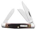 Schrade Folding Knife, 3 Blades, 2-7/16 In, Brown 34OTCP
