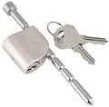 Reese Adjustable Coupler Lock, Silver Brushed 7042100