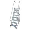 Cotterman 110 in H Steel Rolling Ladder, 8 Steps, 450 lb Load Capacity 1008R2632A6E10B4D3C1P6