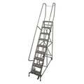 Cotterman 120 in H Steel Rolling Ladder, 9 Steps, 450 lb Load Capacity 1009R1824A6E10B4D3C1P6