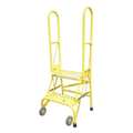 Cotterman 50 in H Steel Rolling Ladder, 2 Steps, 350 lb Load Capacity SAS2A6E10B8C2P6