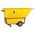 Tough Guy Tilt Truck, Std, 1 cu. yd., 1250 lb., Yellow 21VK46