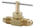 Parker Needle Valve, 1/4 In., Flare to Flare NV102F-4