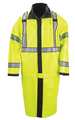 5.11 Rain Jacket, Unisex, Rev Blk/HiVis Yellow, 2XL 48125