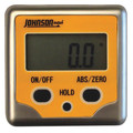 Johnson Level & Tool Digital Angle Finder, Magnetic, 3 Button 1886-0200