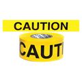 Zoro Select Barricade Tape, Caution, Yellow, 500ft B356Y16-200