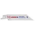 Lenox 4" L x 14 TPI Metal Cutting Bi-metal Reciprocating Saw Blade, 5 PK 20550414R