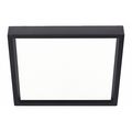 Lightolier Square Downlight, 3000K, Black, 6" S6S830K10BK