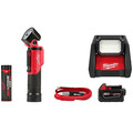 Milwaukee Tool Flashlight + M18 Light + XC5.0 Battery 2113-21, 2366-20, 48-11-1850