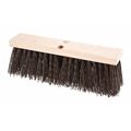 Pferd 18" Heavy Duty Street Broom - Brown Plastic Fill, 5-1/4" Trim 89349