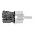 Pferd 1" Knot Wire End Brush - Flared Cup - .020 CS Wire, 1/4" Shank 83080