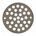 Jones Stephens Stamped Strainer, OilRubbedBronze, 4-1/4" C6089RB