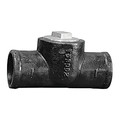 Jones Stephens Test Tee w/Southern Code Plug, 2" No Hub T56012