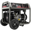 Briggs & Stratton Portable Generator, Gasoline, 5,750 W Rated, 7,185 W Surge, Recoil Start, 120/240V AC, 45.8/22.9 A 30738