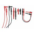 Extech Electronic Test Lead Kit, 3 ft. 6" L, 10A TL809