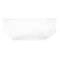 Msa Safety Visor, Polycarb, Clear, 8x17 In 10115837