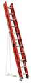 Werner 28 ft Fiberglass Extension Ladder, 300 lb Load Capacity D6228-3