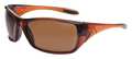 Bolle Safety Safety Glasses, Amber Anti-Fog, Scratch-Resistant 40153