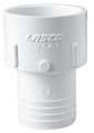 Zoro Select PVC Male Adapter, Socket x Insert, 2 in Pipe Size 474020