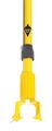 Tough Guy Jaw Wet Mop Handle, Yellow, Fiberglass 22F184