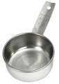 Tablecraft Measuring Cup, 1/2 Cup, Stainless Steel 724C