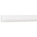 Zoro Select White Polypropylene Rod Stock 8 ft. L, 3/8" Dia. 22JM36