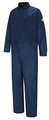 Vf Imagewear Flame Resistant Coverall, Navy, 100% Cotton, 50 CED2NV RG 50