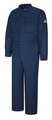 Vf Imagewear Flame Resistant Coverall, Navy, Cotton/Nylon, 56 CLB2NV RG 56