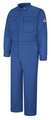 Vf Imagewear Flame Resistant Coverall, Blue, Cotton/Nylon, 52 CLB2RB LN 52