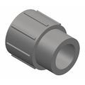 Zoro Select PVC Reducing Coupling, Socket x Socket, 6 in x 4 in Pipe Size 829-532