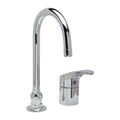 Zurn Lever Handle 4" Mount, 2 Hole Gooseneck Bathroom Faucet, Polished chrome Z824B0-XL-3F