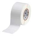 Brady Thermal Transfer Label, White, Labels/Roll: 1000 THT-19-499-1