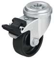 Zoro Select Kingpin Swivel Caster, Nylon, 2 in., 165 lb LRA-POA 50G-FI