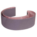 Norton Abrasives Sanding Belt, Coated, 6 in W, 89 in L, 80 Grit, Medium, Aluminum Oxide, R215 Metalite, Brown 07660760062