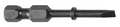 Apex Tool Group Power Bit, SAE, 1/4", Hex Power Drive, PK5 NOL-320X-5PK