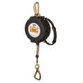 Condor Self Retracting Lifeline, 30 ft., Black 22RT99