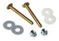 Zoro Select Bolt Set, Toilet, 1/4 x 2-1/4In 22UR78