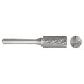 Zoro Select Carbide Bur, End Cut, 1/4 In, 1/4 Shank 310-002938