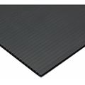 Crownhill Corrugated Plastic Sheets, 11 x 93", Black, 4mm thick G-0695