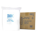 Reloc Zippit Reclosable Poly Bag 2-MIL, 10"x 13", Clear R1013