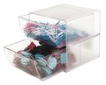 Deflecto Desktop Organizer, Clear, Plastic DEF350101