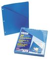Pendaflex Pocket Folder, Blue, 11 Pt. Stock, PK25 PFX32902
